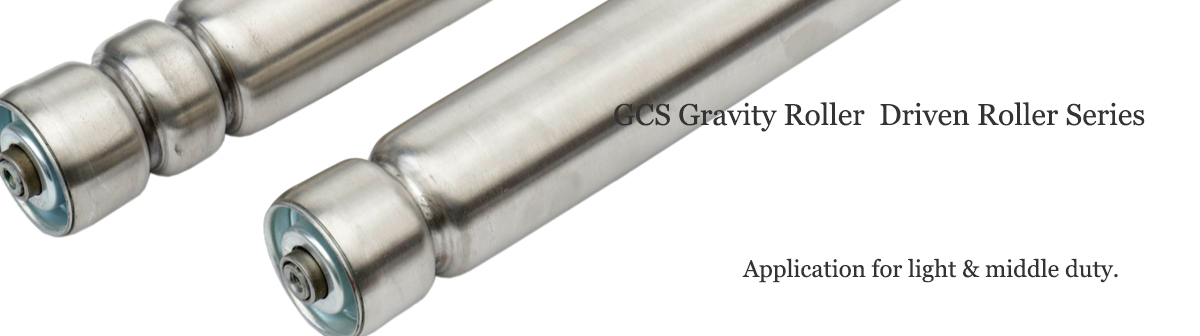 Serie di rulli azionati da rulli a gravità GCS