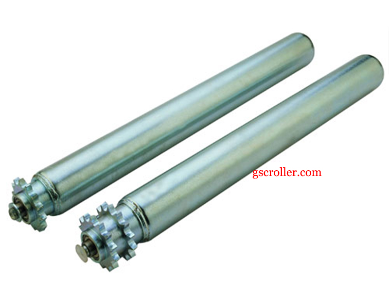 Heavy duty welded driven rollers