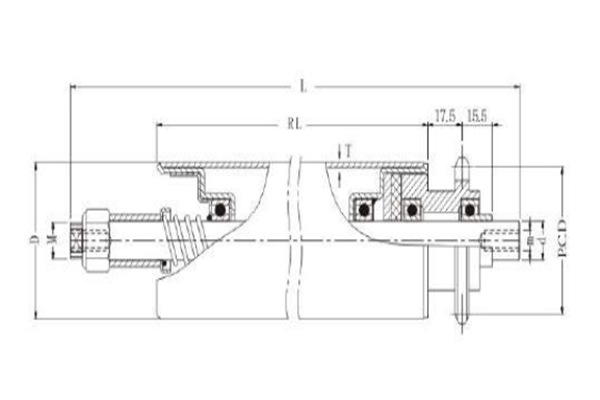 PH Spring loaded roller