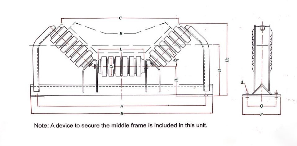 45° Impact Roller-2