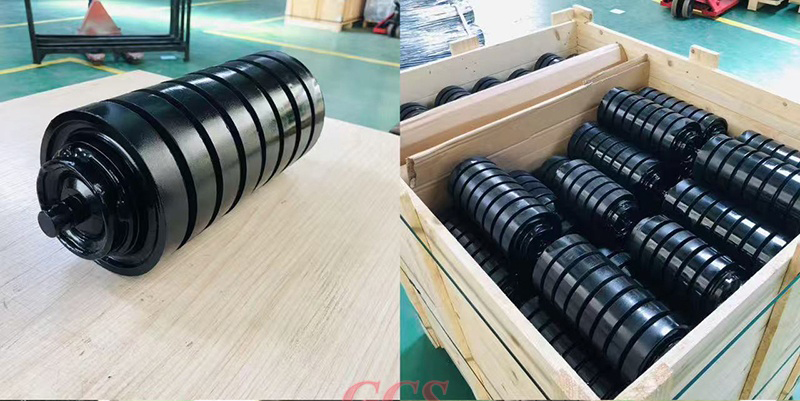impact idlers in packing