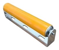 pu roller with bracket