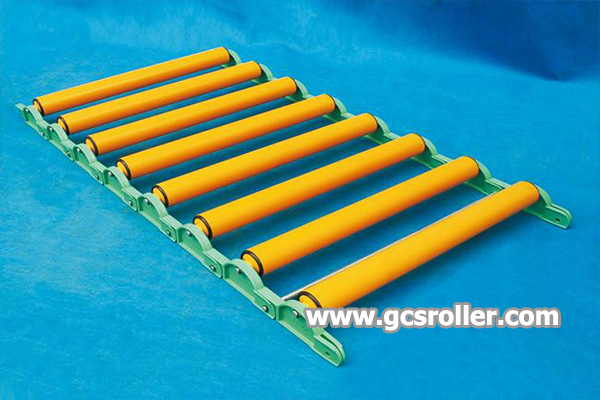 trasportatore a rulli in PVC