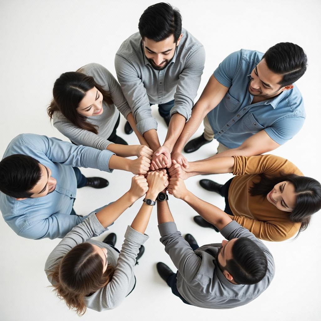 work together